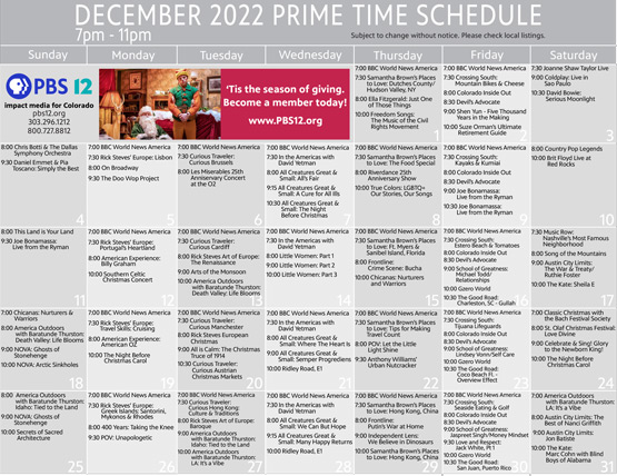 December Primetime