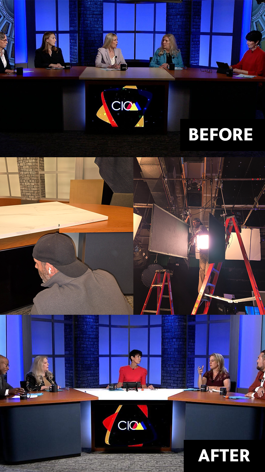 Colorado Inside Out Set Before & After